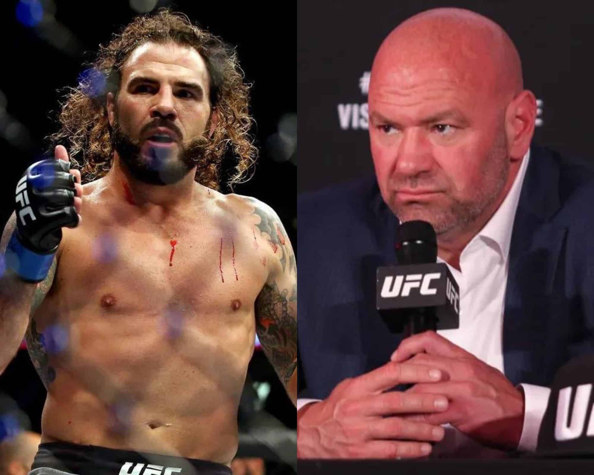 “It pissed me off,” Dana White goes off about Clay Guida faking retirement in the octagon during live event at UFC Kansas