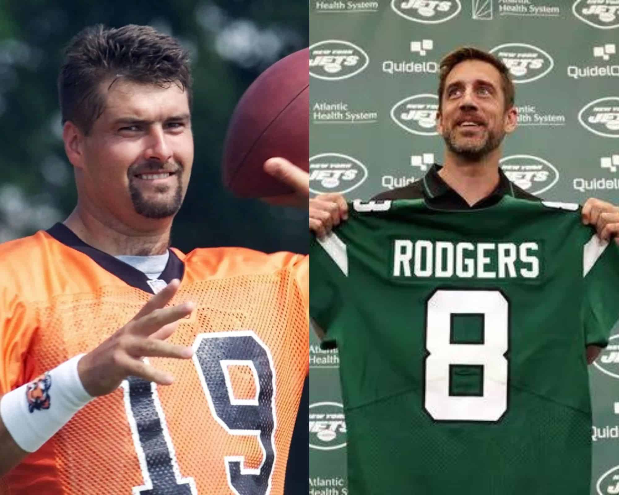 “Overrated and washed up!” Scott Mitchell SLAMS Aaron Rodgers with some harsh words following his ‘massive’ trade to the Jets