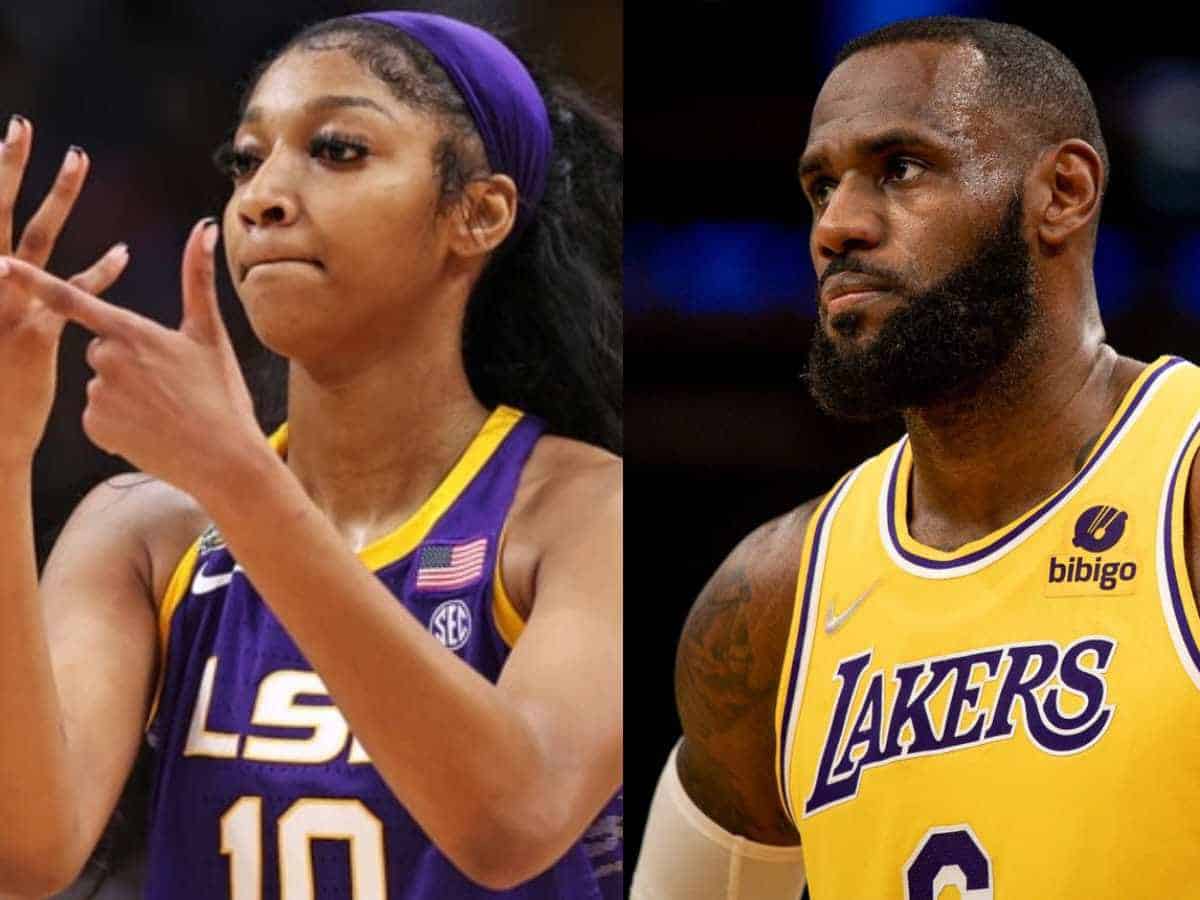 LeBron James defends ‘CLASSLESS’ Angel Reese after she mocked Caitlyn Clark in the NCAA women’s basketball Final