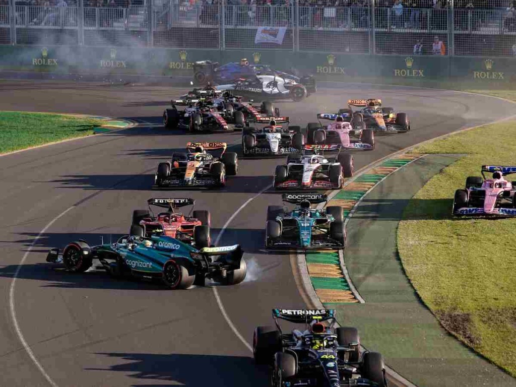 Australian GP chaos via Autoweek