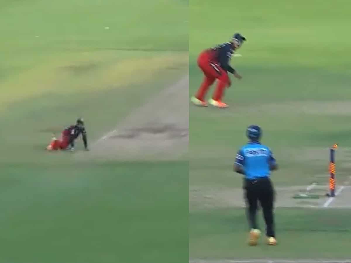 Anuj Rawat stuns everyone with his unbelievable fielding