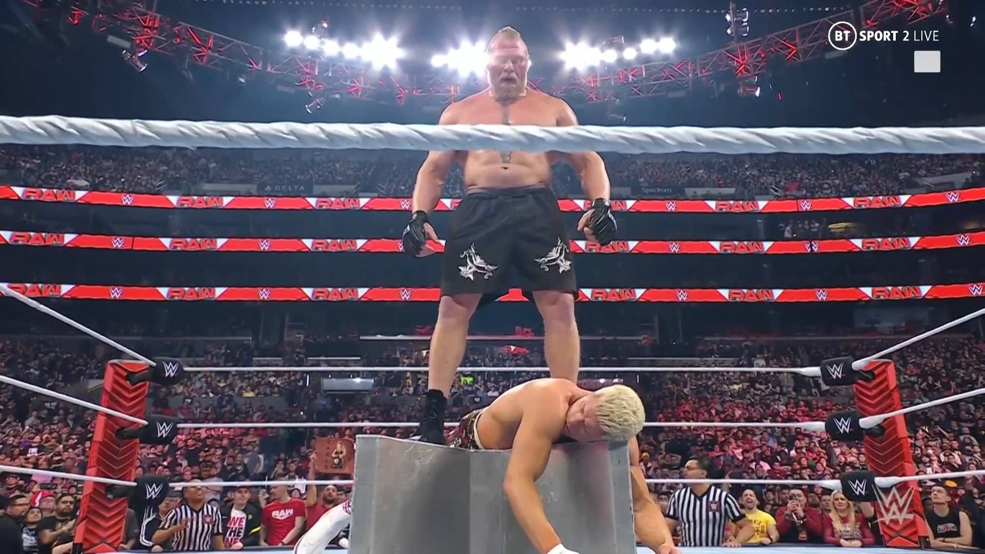 “Backlash match confirmed?” Fans in shock as Brock Lesnar brutally decimates Cody Rhodes on RAW