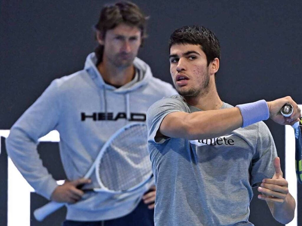 carlos alcaraz with coach juan carlos ferrero 2