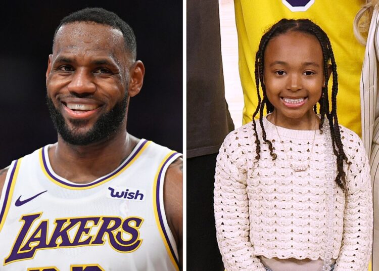 "Star in the making" LeBron James' 8 year old daughter Zhuri is a PRODIGY like her father