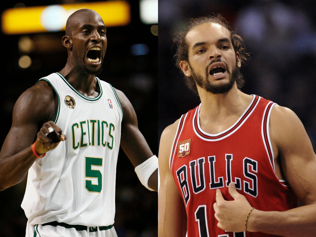 “N***a get off my D***K! F**k you!” – Kevin Garnett VICIOUSLY dismissed ‘big fan’ Joakim Noah during in-game conversation