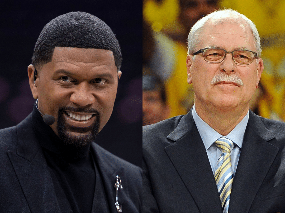 “Ya’ll think it’s funny?” – Jalen Rose BASHES MJ-Bulls coach Phil Jackson for not watching the NBA anymore because it’s ‘political’ 