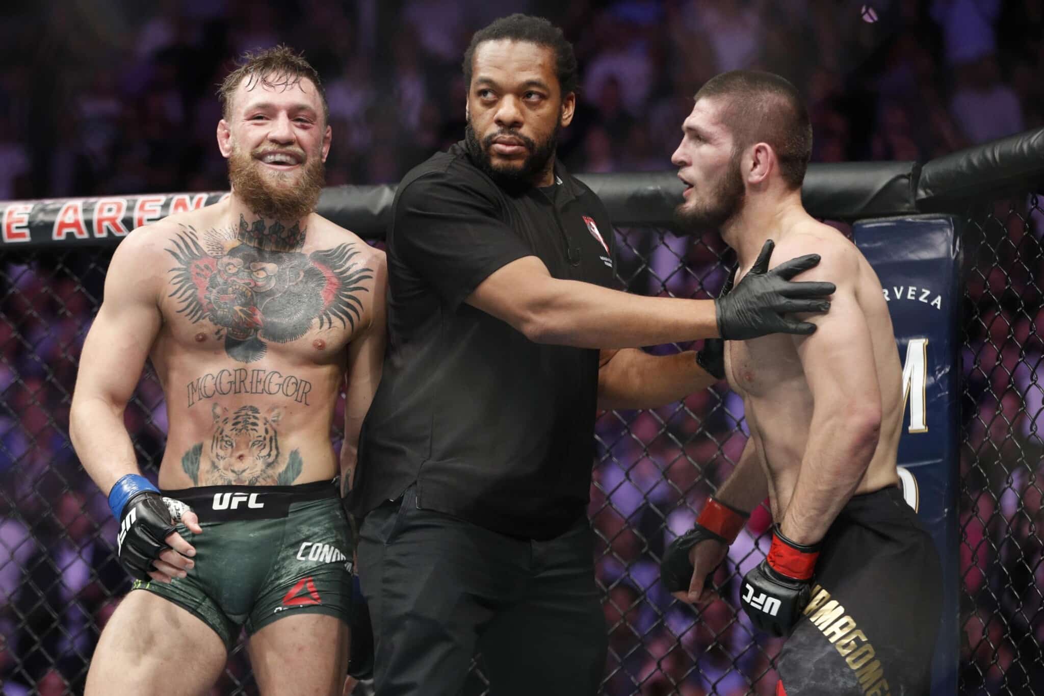 Conor McGregor takes jibe at Khabib Nurmagomedov in a deleted tweet as he boasts of winning three rounds against him