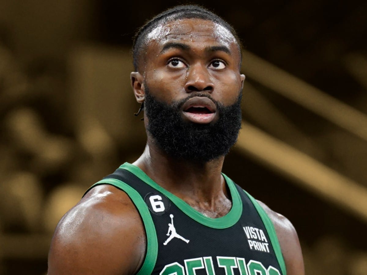 Jaylen Brown suffers HORRIFIC injury, claims he’s “p****d” as playoffs loom for the Celtics