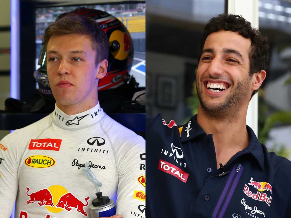 Daniil Kyvat found Daniel Ricciardo’s personality to be a “bit too much” for him