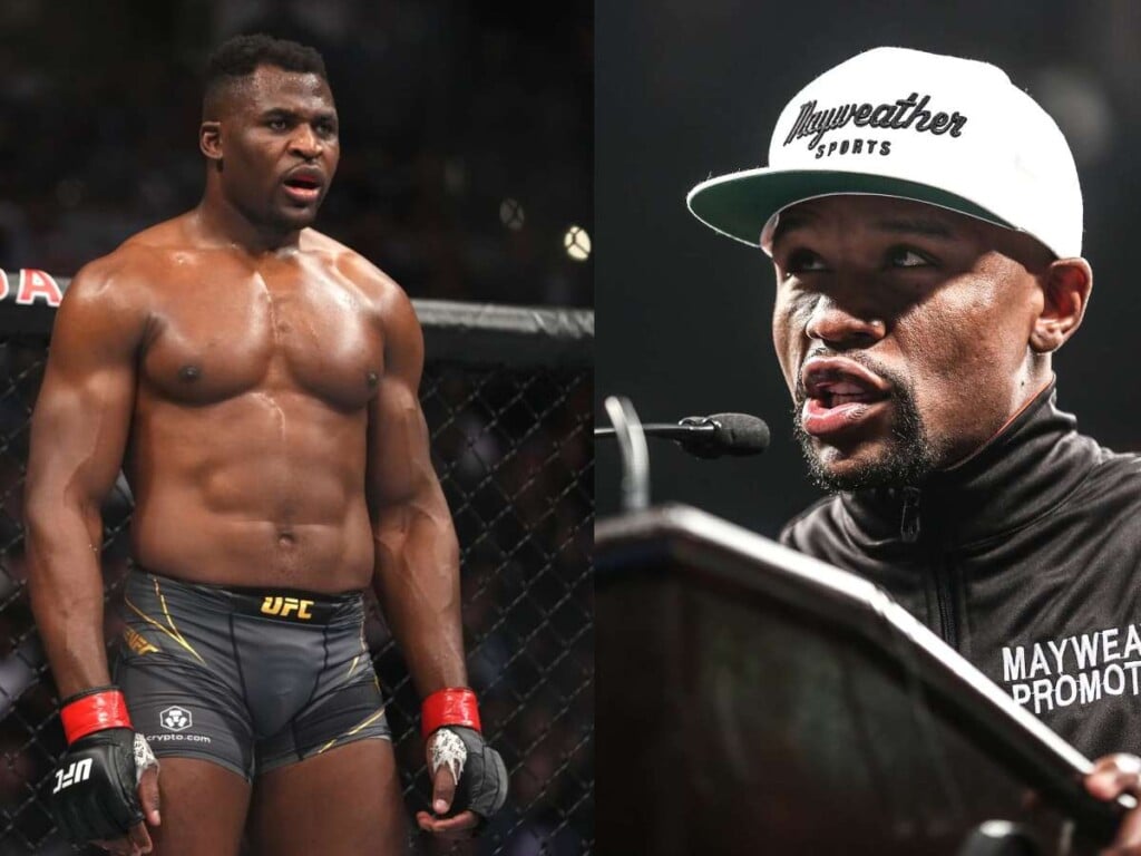 mayweather interested in signing Francis ngannou