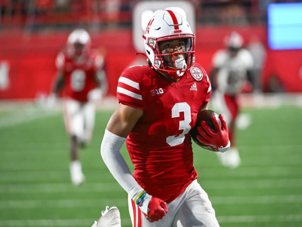 nebraska wr trey palmer 1