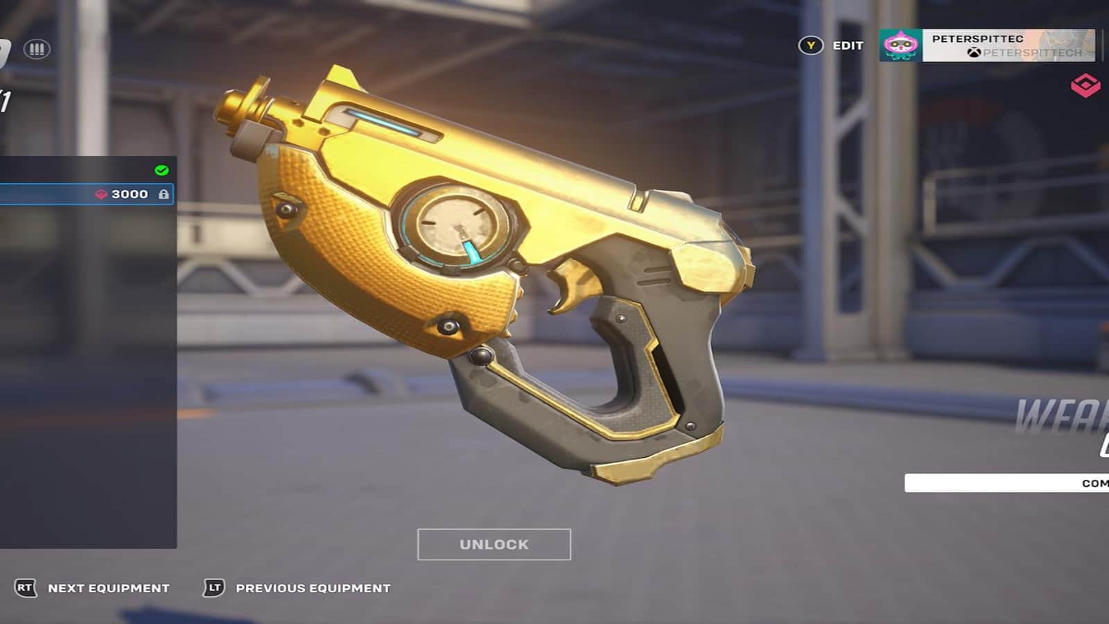 How to get Golden gun in Overwatch 2?