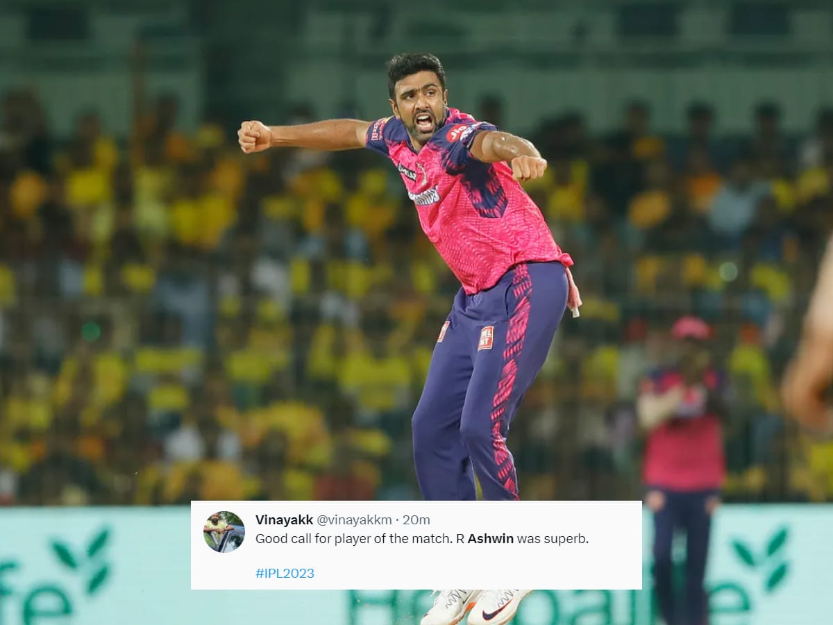 “Yeh bandhan toh…” Fans react as R Ashwin shines for Rajasthan Royals against his ex-team Chennai Super Kings