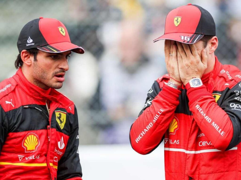 Carlos Sainz and Charles Leclerc via PlanetF1