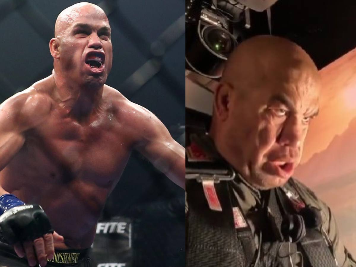 “A meme that keeps on giving” – Viral video of Tito Ortiz choking out after experiencing ‘g-force’ leaves Twitter in splits