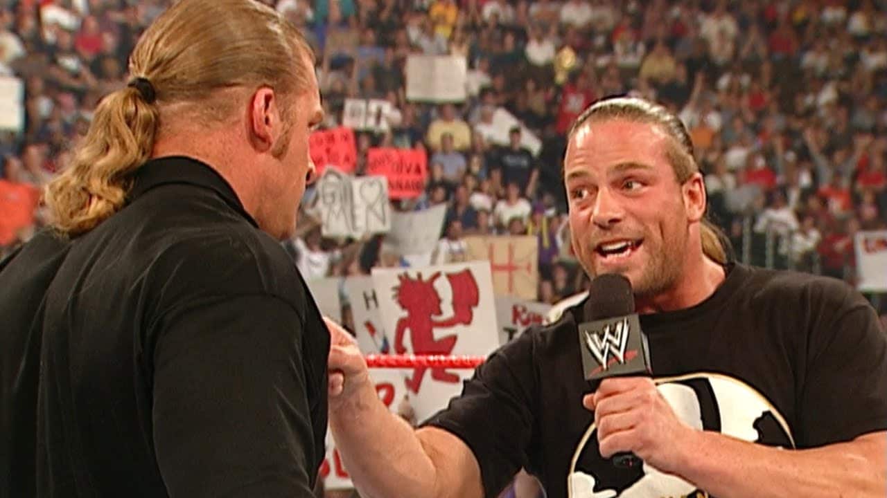 “Hunter was flabbergasted” Fans go comical as they relive RVD mimicking Triple H in front of him