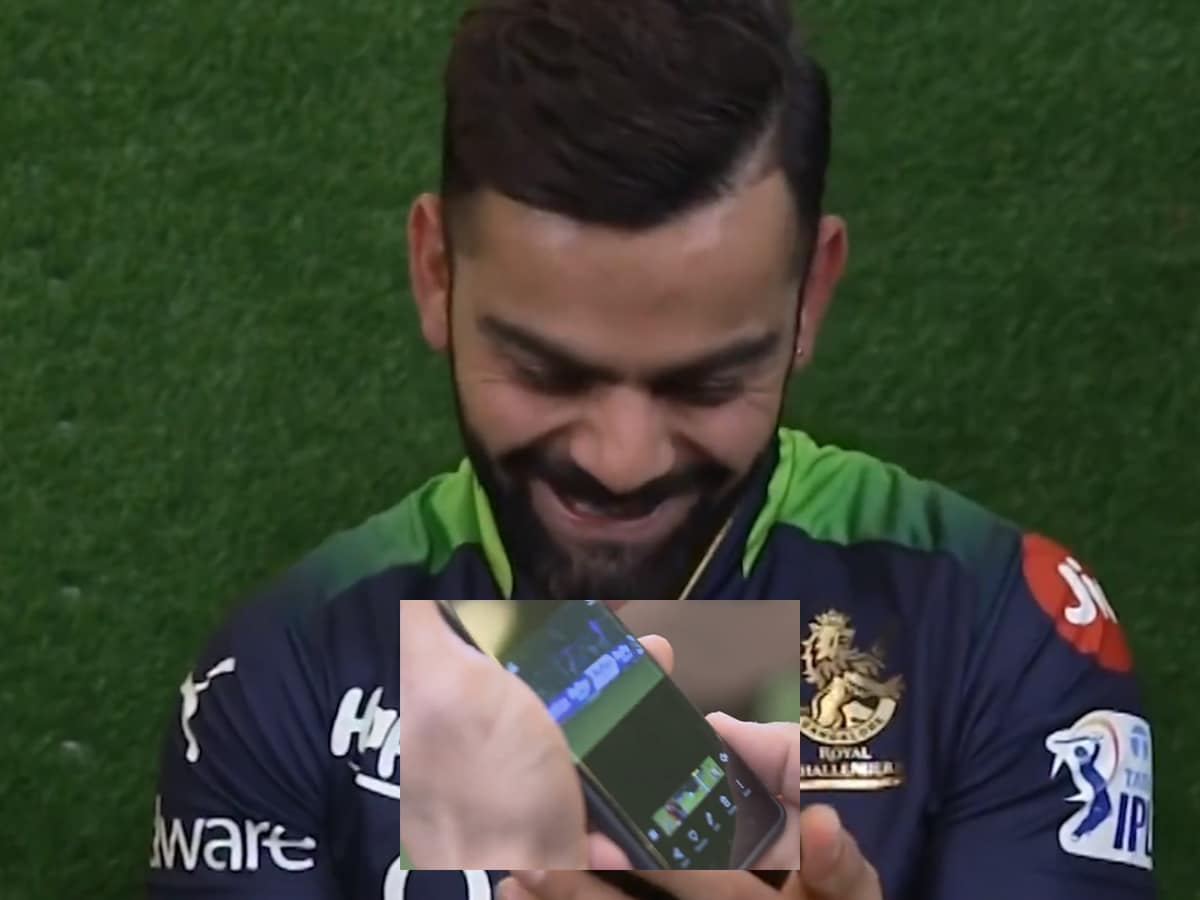 WATCH: Virat Kohli reacts after listening to Bhojpuri and Punjabi commentary on his batting in IPL 2023