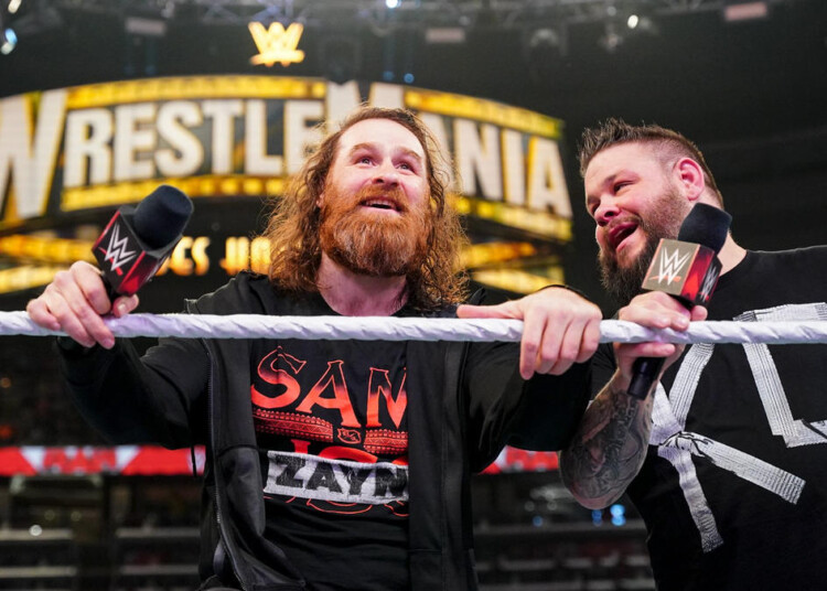 What did Kevin Owens say to Sami Zayn after the title triumph at WWE