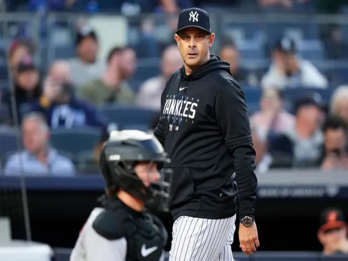 ‘I should not have been thrown out,’ Yankees manager Aaron Boone ejected again after dispute over strike zone