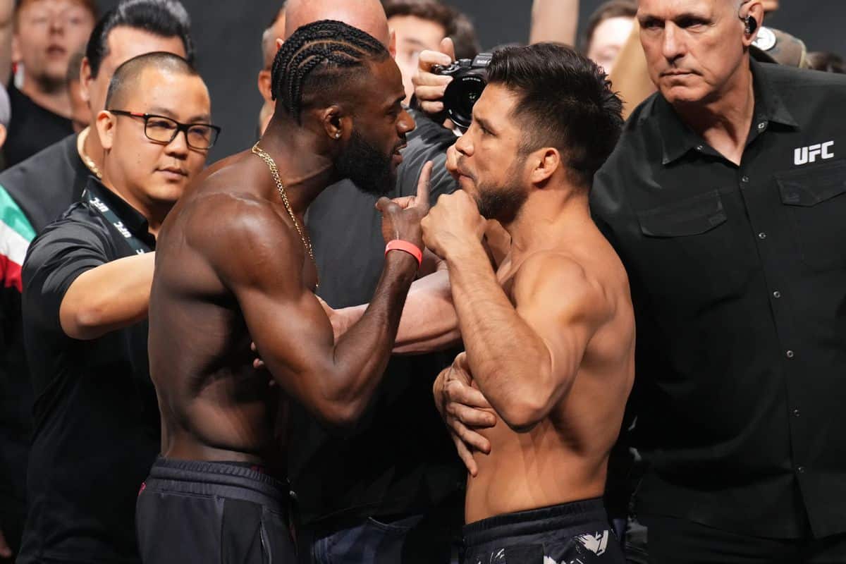 WATCH: Henry Cejudo and Aljamain Sterling almost break into fight ahead of fiery UFC 288 bout