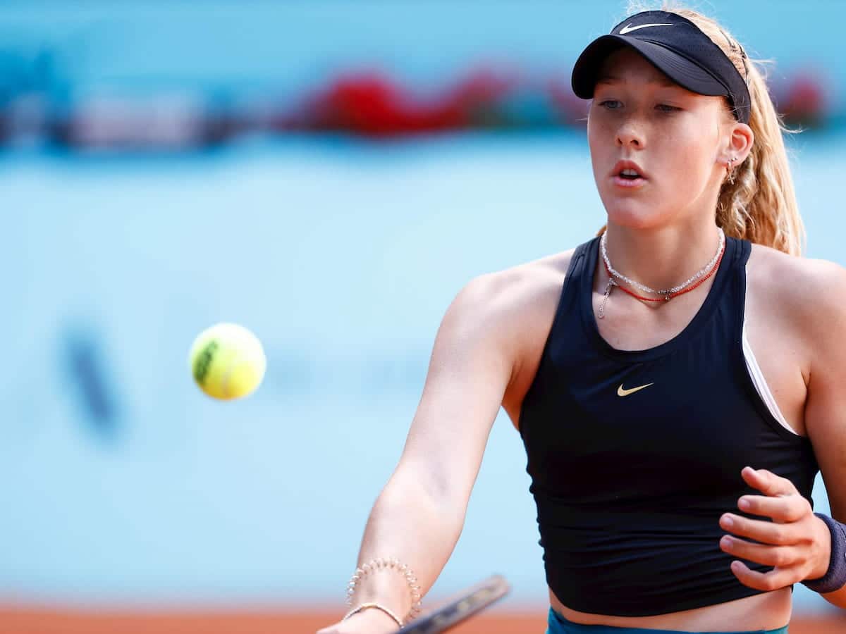 16-year-old Mirra Andreeva tipped to spring a surprise or two at the 2023 French Open