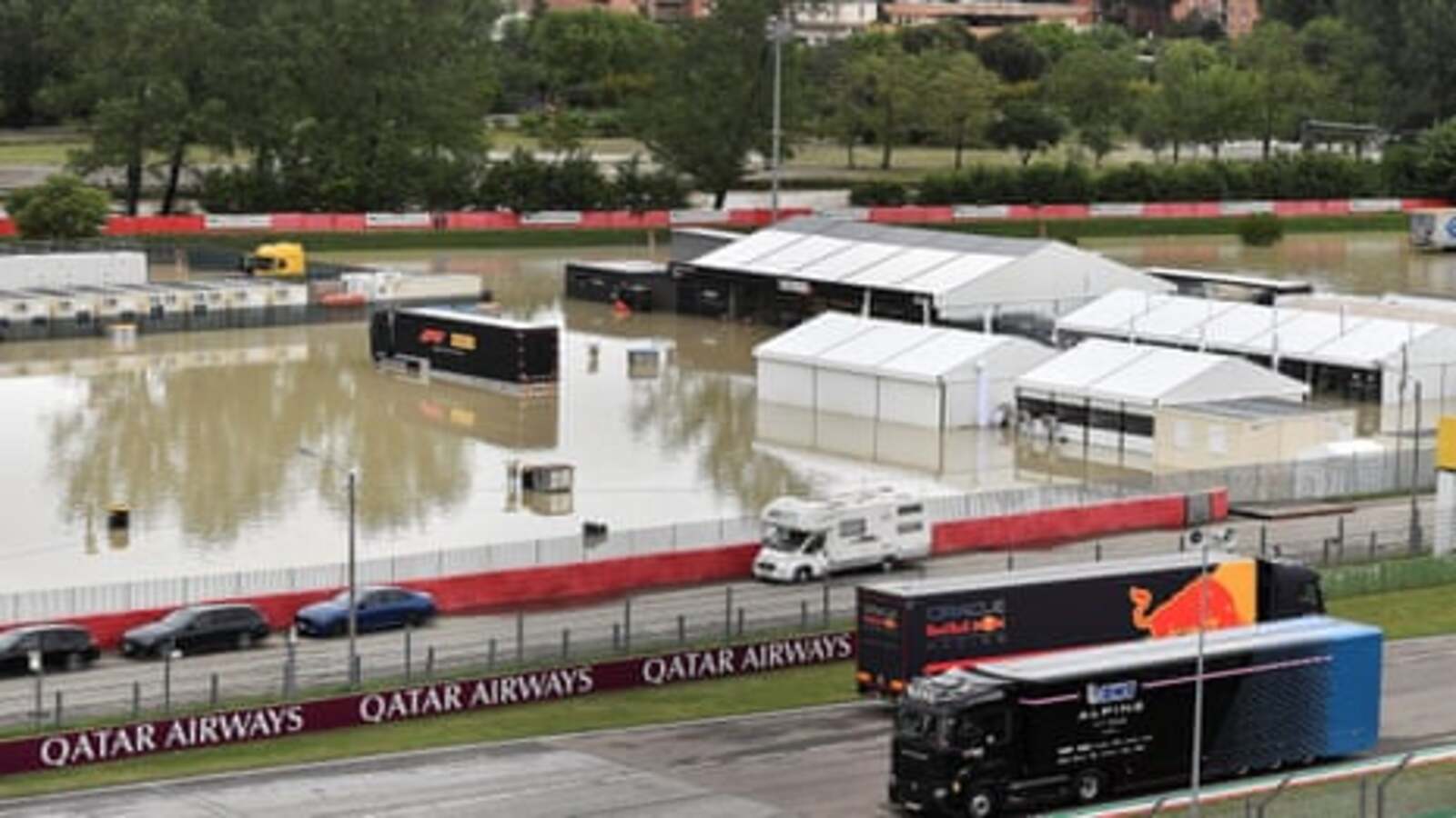 “Our people on site are stuck,” F1 team afraid they might miss Monaco GP due to shifting woes amidst poor Imola weather