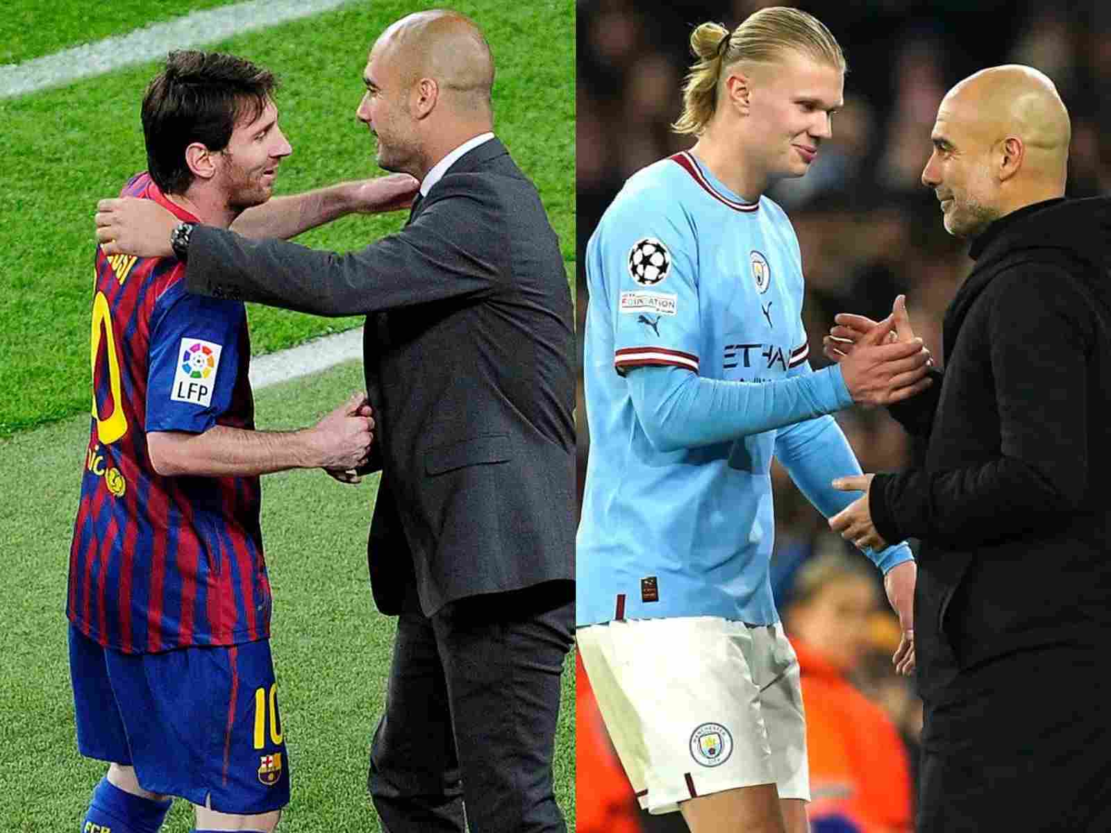 Pep Guardiola details areas where Erling Haaland still lags behind Lionel Messi despite breaking decades old Premier League record