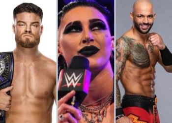 JD McDonagh, Rhea Ripley, Ricochet