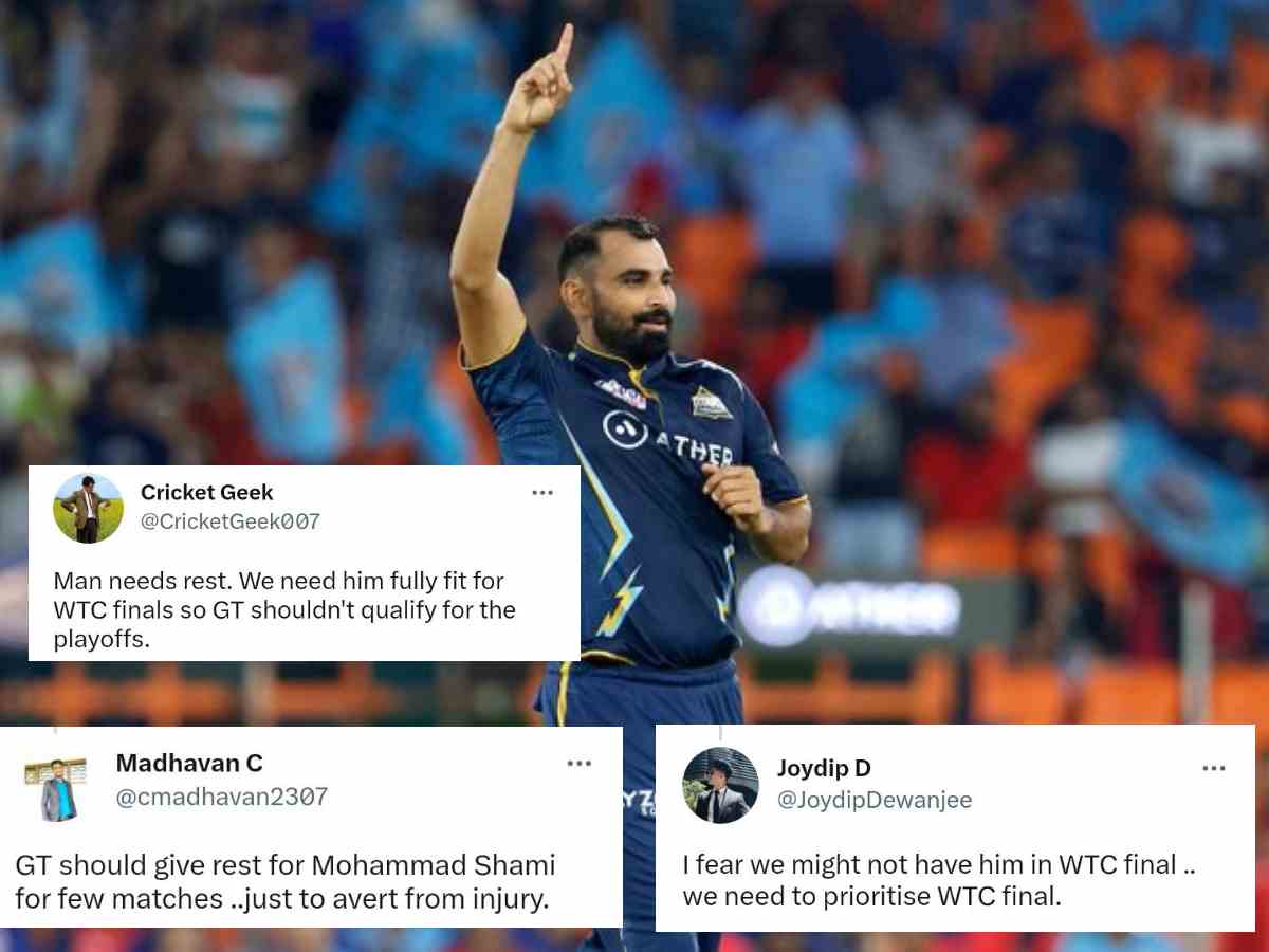 “Store the hunger and energy for WTC final”- Netizens go berserk as Mohammed Shami records his best-ever bowling figures in IPL