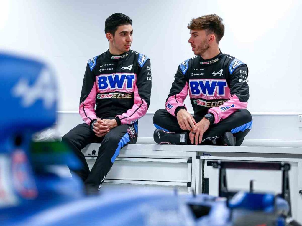 Esteban Ocon and Pierre Gasly (Credits: F1)