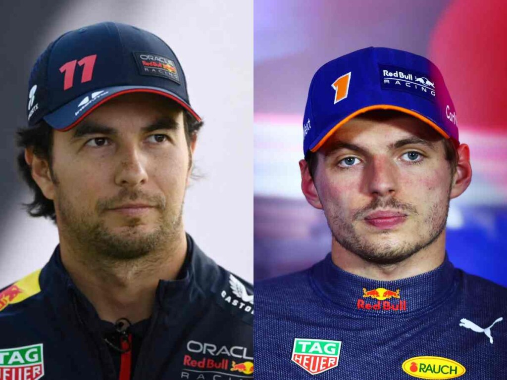 Sergio Perez (L) | Max Verstappen (R)