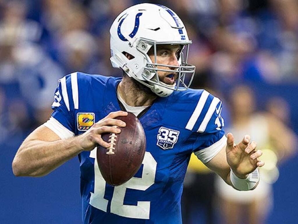 Andrew Luck Colts Commanders