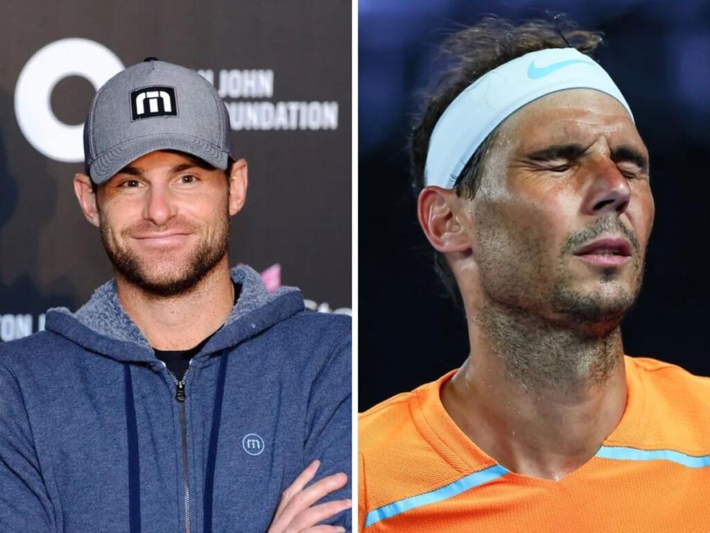 Andy Roddick and Rafael Nadal