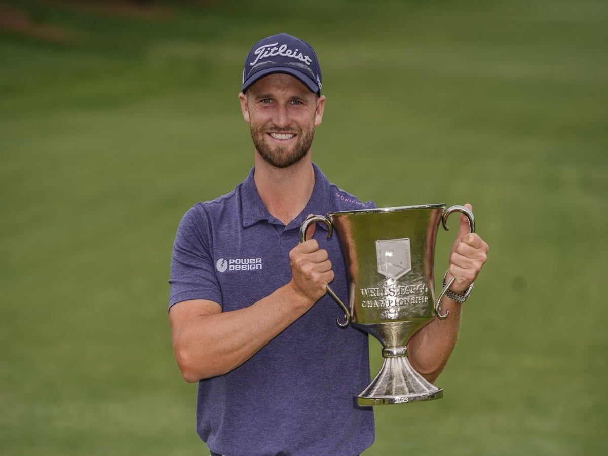 “Made the hardest game in the world look easy”-Wyndham Clark claims maiden victory at Wells Fargo Championship, Golf Twitter reacts