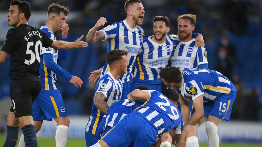 Brighton secure a place at the next seasons Uefa Europa League