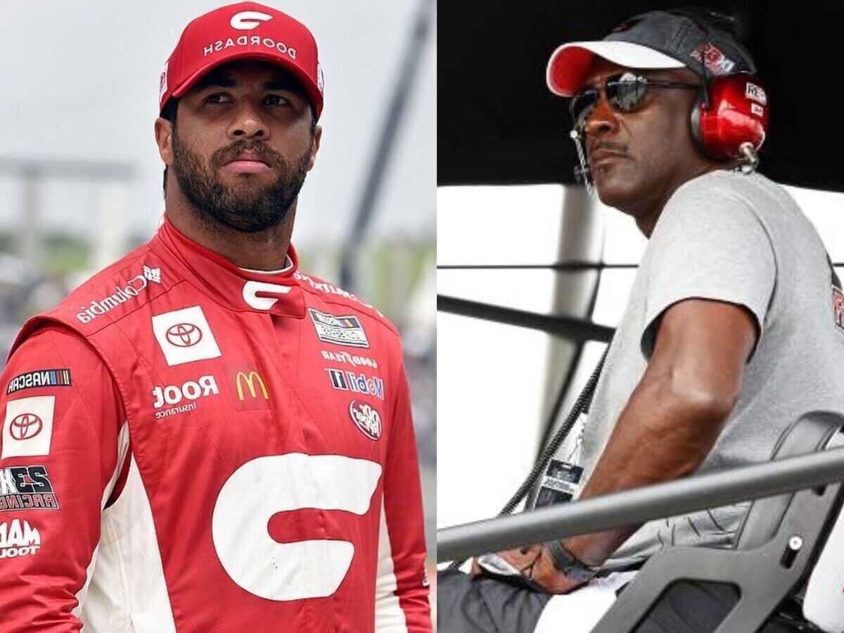 “I might get fined after this f****** race,” Bubba Wallace apologized to Michael Jordan in advance before an angry rant on NASCAR’s ‘bulls***’ call  