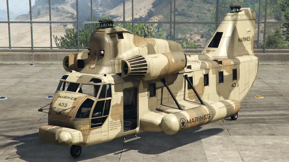 Cargobob GTAV front