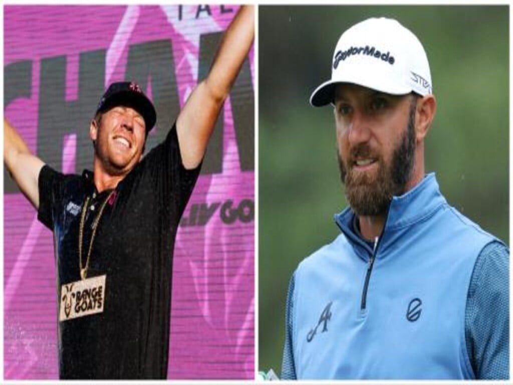 Dustin Johnson and Talor Gooch