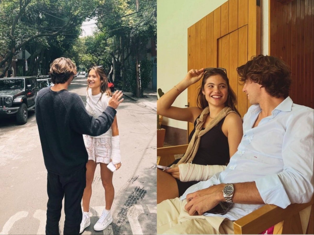 Emma Raducanu spotted with rumoured boyfriend at the Dior Cruise 2024 show in Mexico City