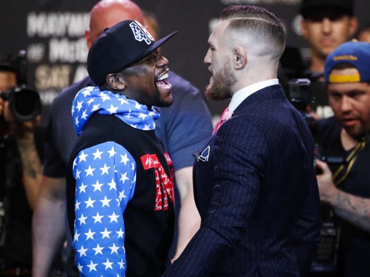 “Schoolbag line set us back 50 years” – Fans celebrate Conor McGregor as ‘greatest trash talker of all time’ for showmanship against Floyd Mayweather and Nate Diaz