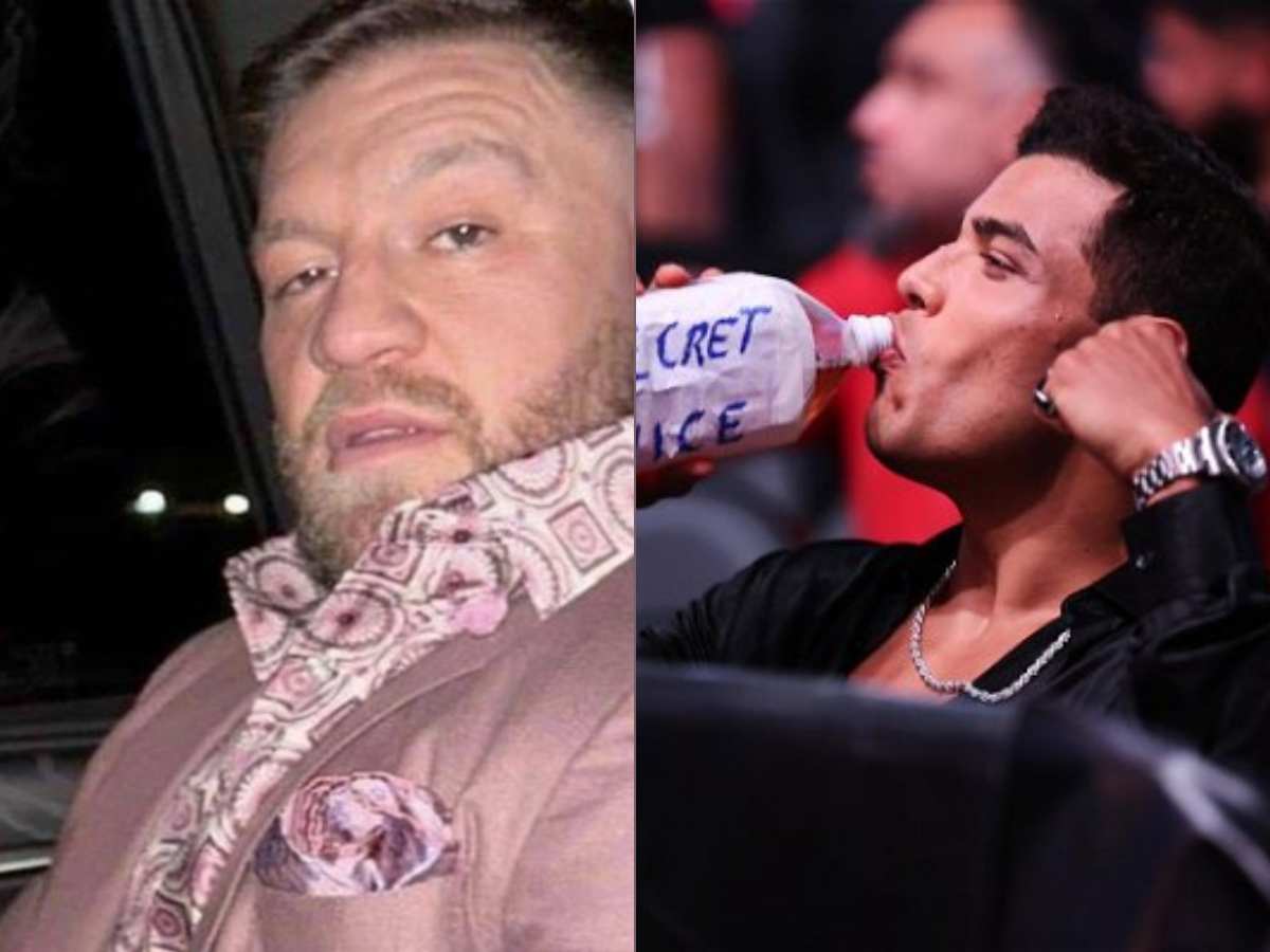 “Proper…secret juice?”- Conor McGregor has fans baffled after holding bottle with questionable fluid