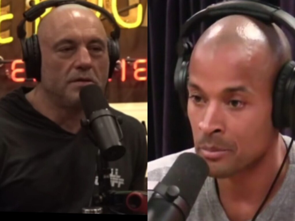 David Goggins on Joe Rogans brutal cold plunges