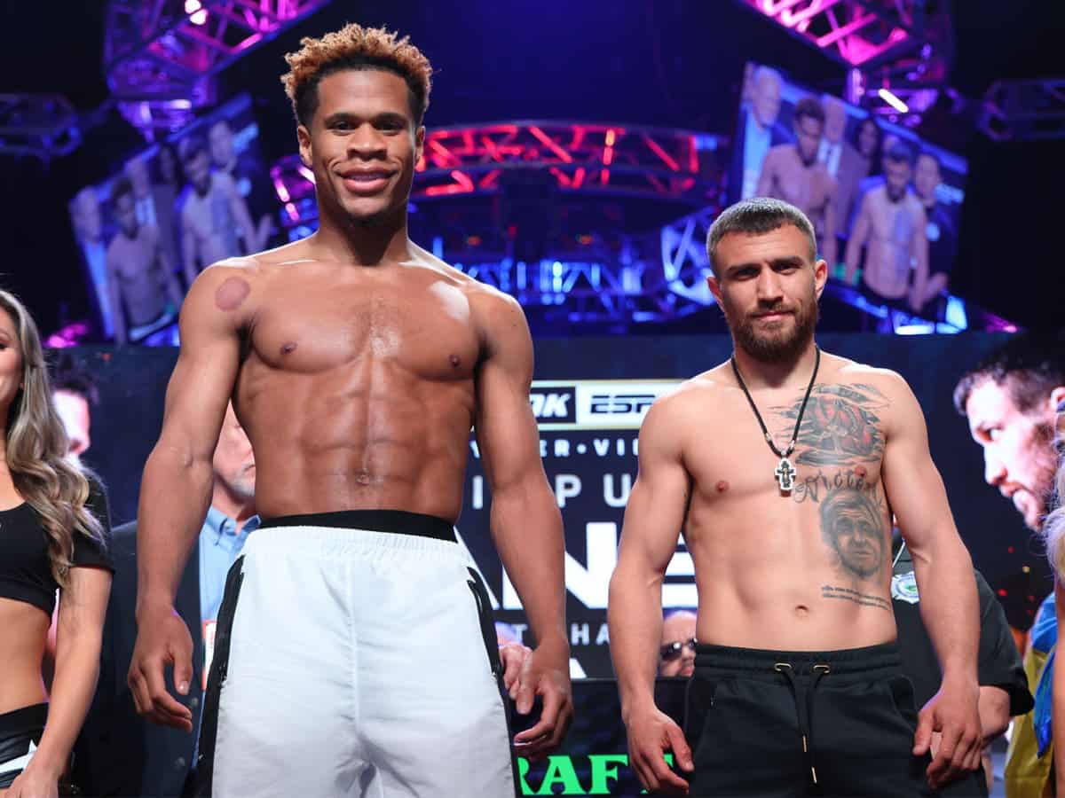 “Becoming very easy to root for Loma” – Fans blast Devin Haney for making ‘illogical’ jokes about Vasiliy Lomachenko’s official weight