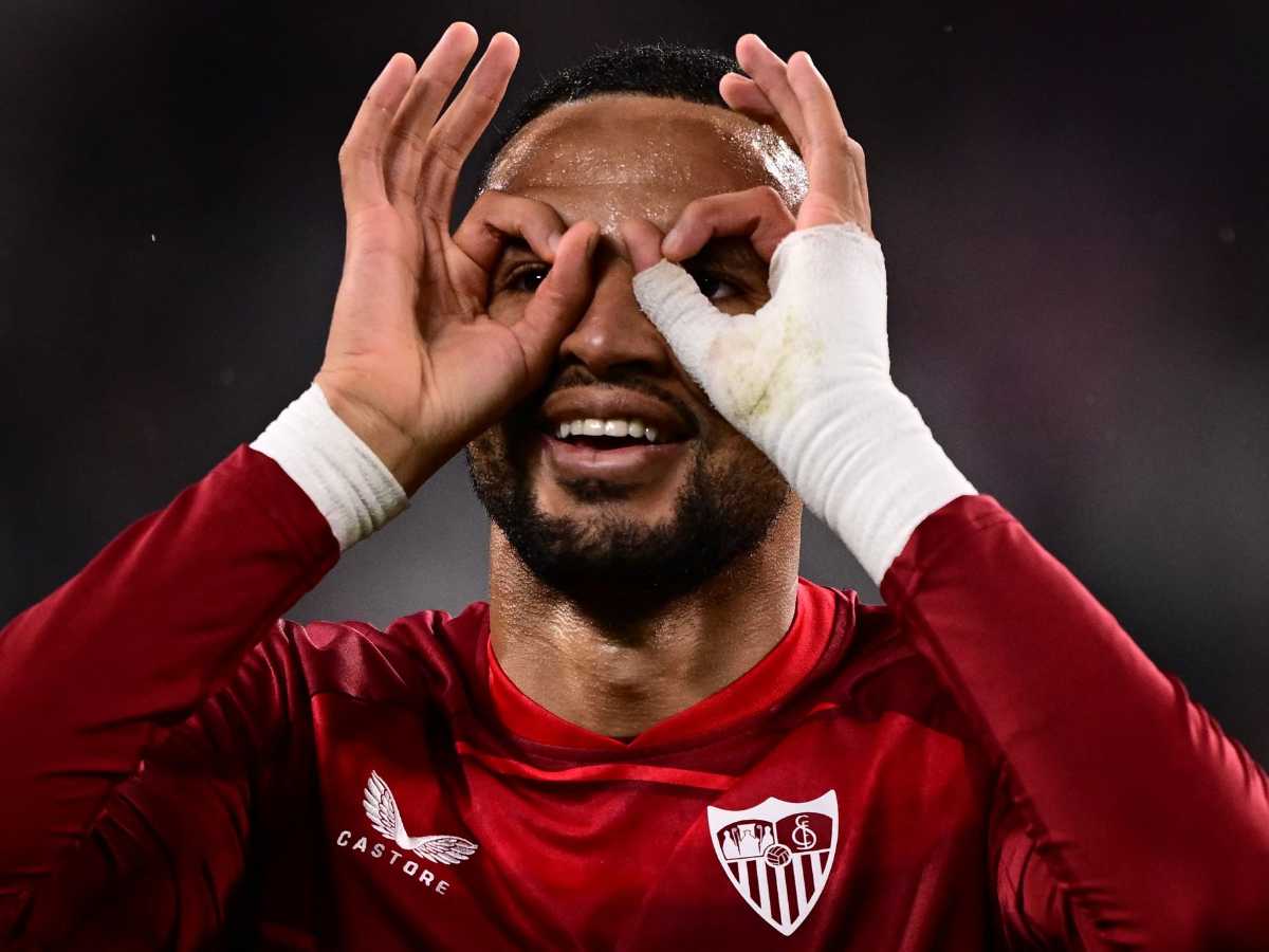 WATCH: “They’re prime Barca in this comp”- Fans react as Sevilla begins Europa semifinal campaign v Juventus with a great goal by Youssef En-Nesyri