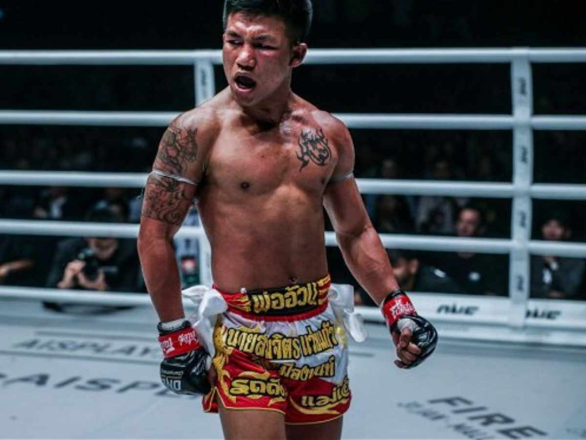 “This is Fight IQ at peak” – Fans go wild as ONE Championship’s Rodtang amazingly dodges leg sweep from opponent