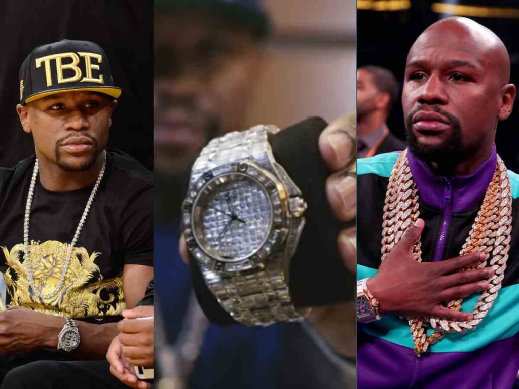 Floyd Mayweather iced out collection