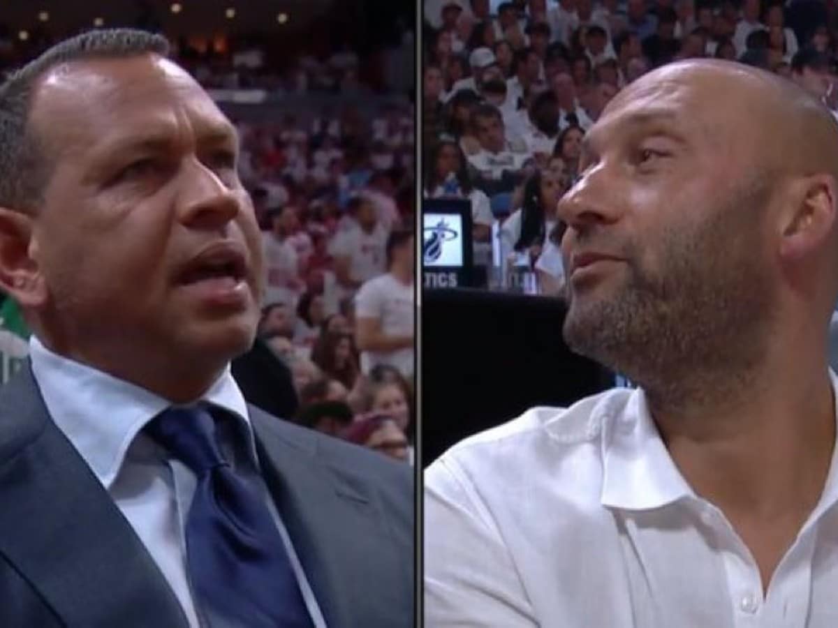 “These two old f**ks have jinxed Heat” – Derek Jeter and Alex Rodriguez have KICKSTARTED Celtics’ comeback from 0-3, alleges NBA Twitter