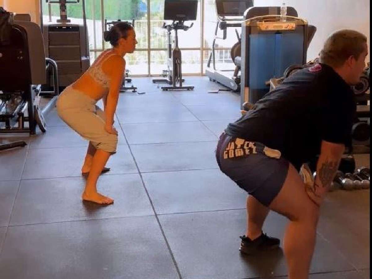 WATCH: Cristiano Ronaldo’s Partner drops yet another Twerk video with trainer setting social media on fire