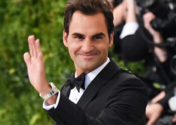 Roger Federer (image via British GQ)