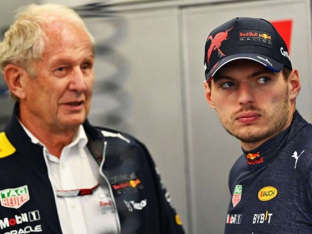 Helmut Marko and Max Verstappen (Credits: Daily Express)